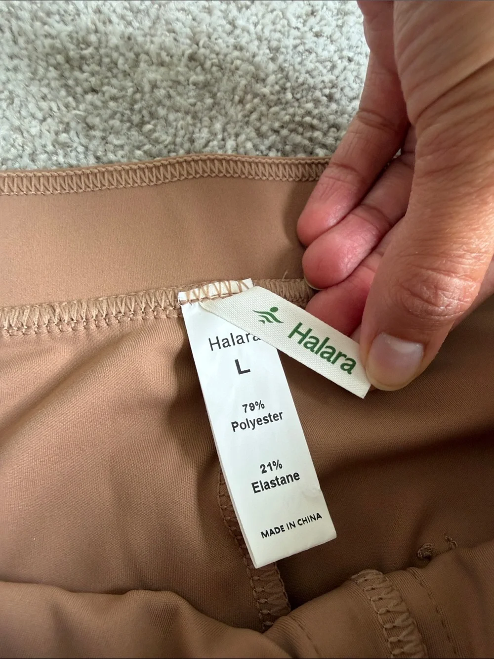 HALARA DayStretch High-Waist Pant in Burro
